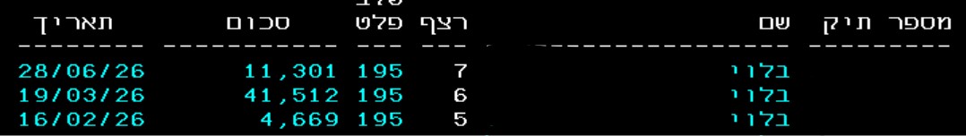 אישור החזר מס - משפחת בלוי - 57,482 ₪